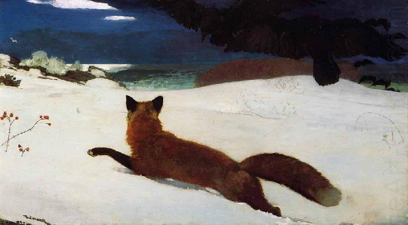 Winslow Homer The Fox Hunt